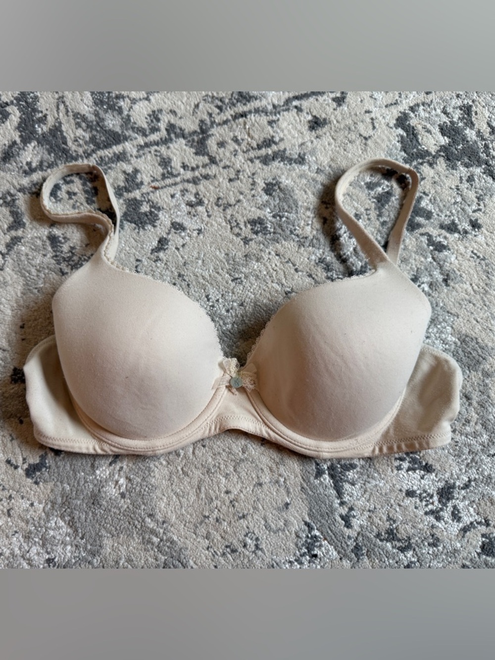 Victoria's Secret Body By Victoria Lined Demi - Memory Foam - Nude
